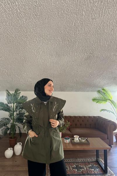 Eleganza Trençkot Haki