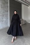 Safir Elbise Siyah