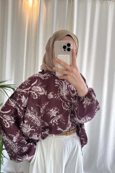 Miela Bluz Bordo